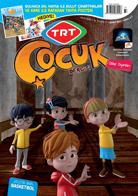 TRT Çocuk Dergisi Şubat 2017 | Çocuk Dergileri | Cicicee