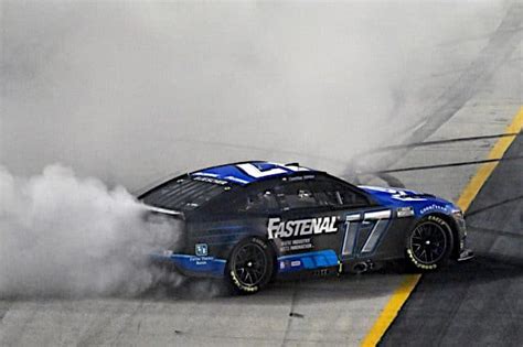 Chris Buescher Wins 2nd Cup Race of Career in Bristol Night Race