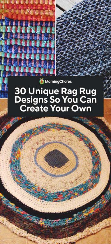 30 Unique DIY Rag Rug Designs So You Can Create Your Own