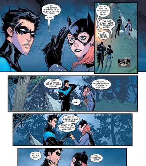 DC Comics' Nightwing, Batgirl and Starfire Love Triangle? (Spoilers)