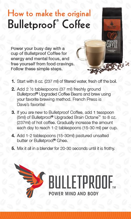 How To Make Bulletproof Coffee