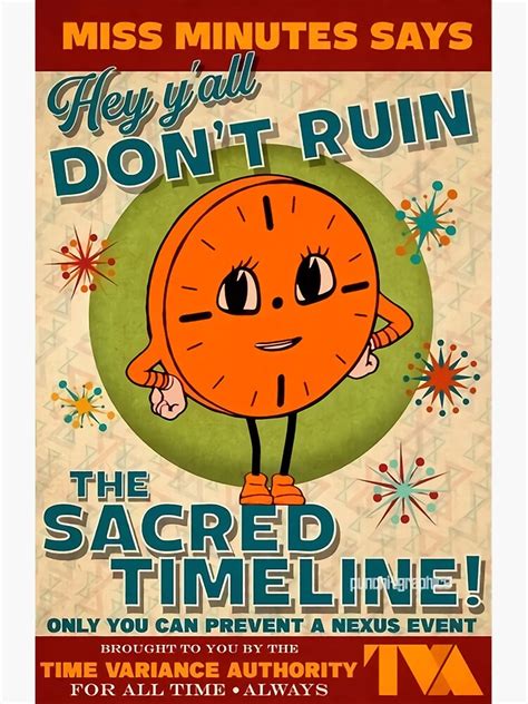 " the Sacred Timeline" Poster for Sale by greenemma | Redbubble