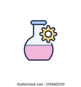 Chemical Engineering Icon Vector Logotype Stock Vector (Royalty Free) 1954602244 | Shutterstock