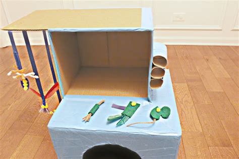 Easy DIY Cardboard Cat Playhouse | Animallama