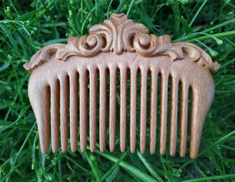 Handmade Wooden Comb for Women Wide Tooth Comb Wooden Comb - Etsy