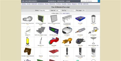 13 Sites with Free 3D CAD Models | Free Downloads | Scan2CAD