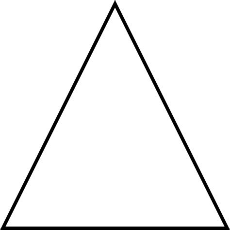 Triangle PNG Transparent Triangle.PNG Images. | PlusPNG