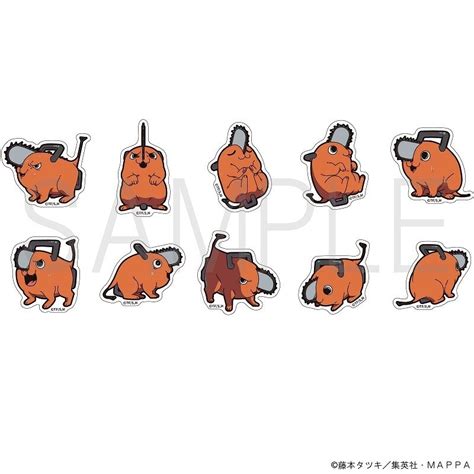 Chainsaw Man Pochita Sticker Selection 88% OFF - Tokyo Otaku Mode (TOM)