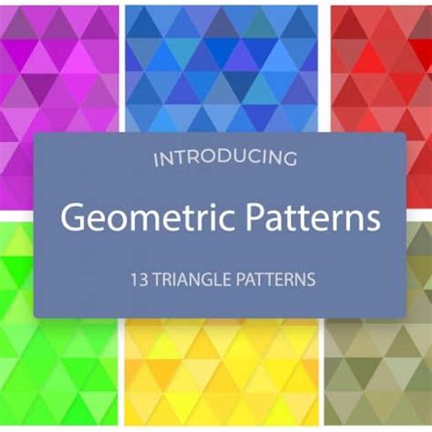 Geometric Patterns Collection - $1 – MasterBundles