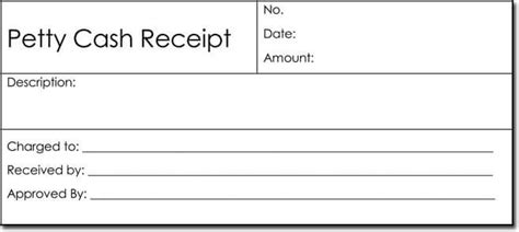 Free Petty Cash Receipt Templates | How to Use (Word, Excel)