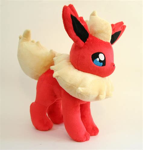 Flareon Plush by Yukamina-Plushies on DeviantArt