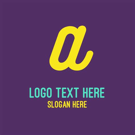 Neon Yellow Letter A Logo | BrandCrowd Logo Maker