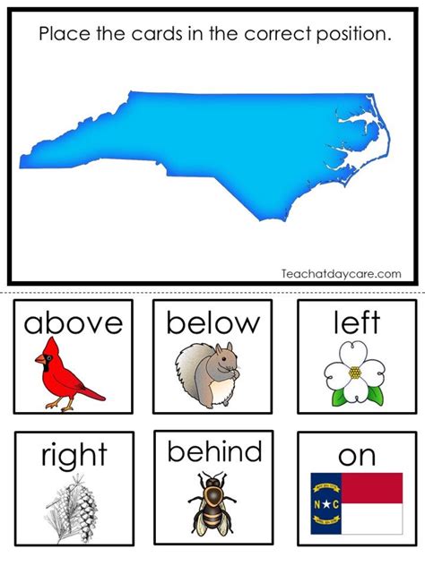 30 North Carolina State Symbols Themed Learning Games - Etsy