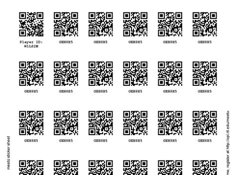 Printable Qr Codes