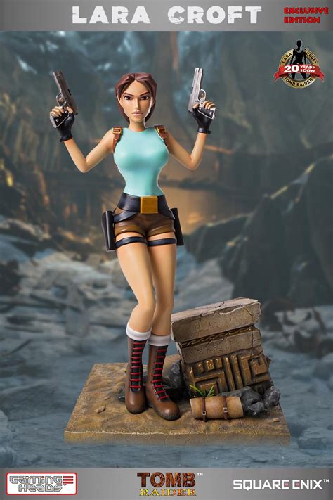 Tomb Raider: Lara Croft 20th Anniversary Statue | Figures.com