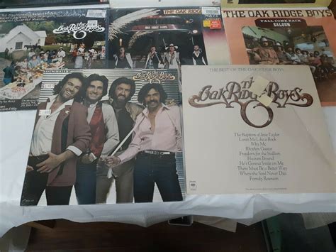 Lot of 8 OAK RIDGE BOYS 12" Vinyl Albums Lot COUNTRY GOSPEL, GOSPEL GOLD, More - Records