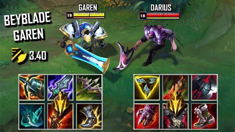 ATTACK SPEED GAREN vs AD TANK DARIUS FULL BUILD FIGHTS & Best ...