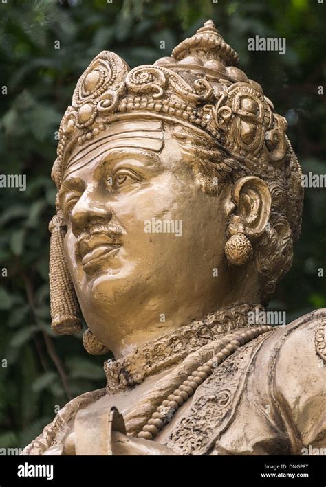 Head of Sri Basavanna on Bengaluru Statue Stock Photo - Alamy