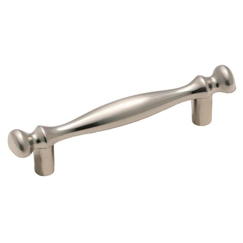 Amerock Anniversary Collection 3 in. (76 mm) Sterling Nickel Cabinet Drawer Pull-BP854G9 - The ...