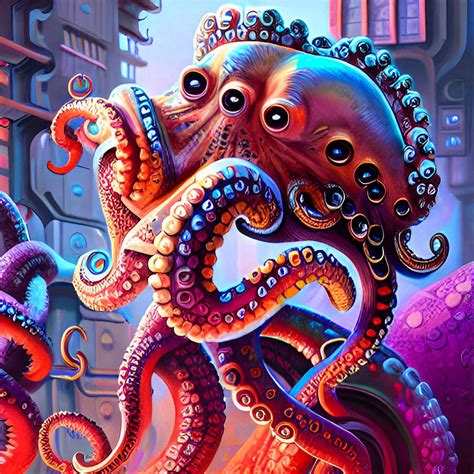 Scifi Octopus by SourVikings on DeviantArt