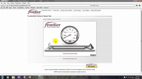 Frontier internet speed test (DONT GET FRONTIER INTERNET!) - YouTube