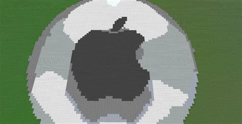 Apple Logo Minecraft - musicforruby