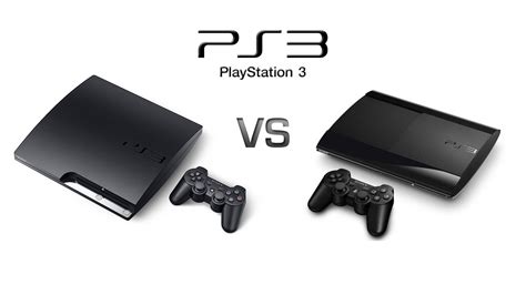 PlayStation 3 Slim vs PlayStation 3 Super Slim - YouTube