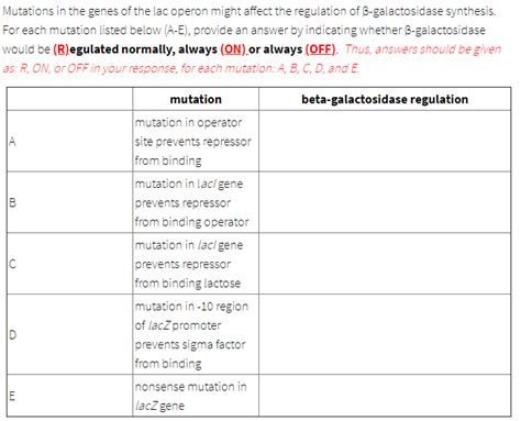 Solved Mutations in the genes of the lac operon might affect | Chegg.com