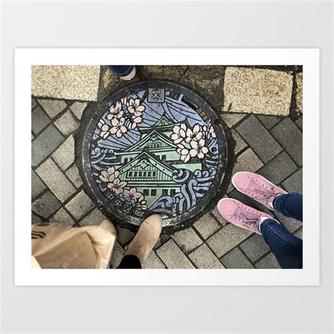 manhole art Art Print by Keiki Creatives | Society6