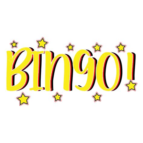 Word Bingo Clipart Transparent Png Hd Colorful Bingo Words Hand | Images and Photos finder