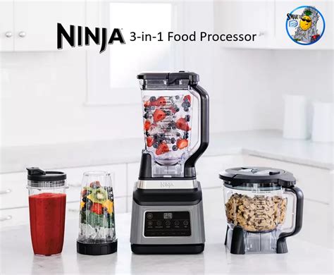 NINJA 3 IN 1 FOOD PROCESSOR AND BLENDER – Smart Tech