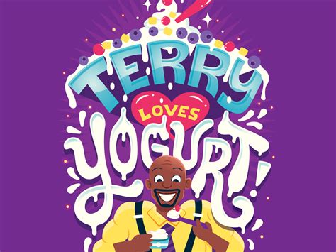 Terry Loves Yogurt by Risa Rodil on Dribbble