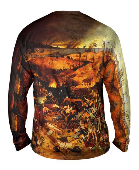 Bruegel - "Triumph of Death" (1562) Mens Long Sleeve | Yizzam