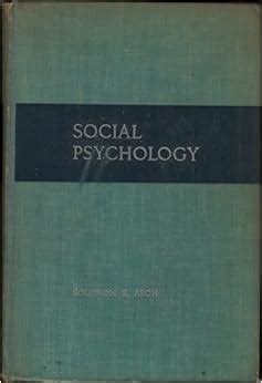 Social psychology: Solomon E Asch: Amazon.com: Books