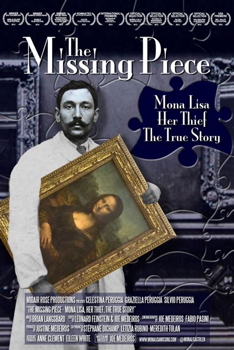 The documentary "Mona Lisa is Missing" is now available on Netflix, iTunes, and Amazon ~ ARCAblog