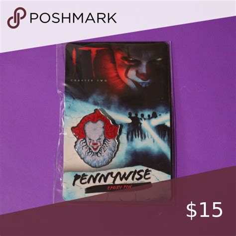 Pennywise IT Pin | Pennywise, Pin, Book cover