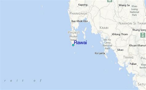 Rawai Tide Station Location Guide