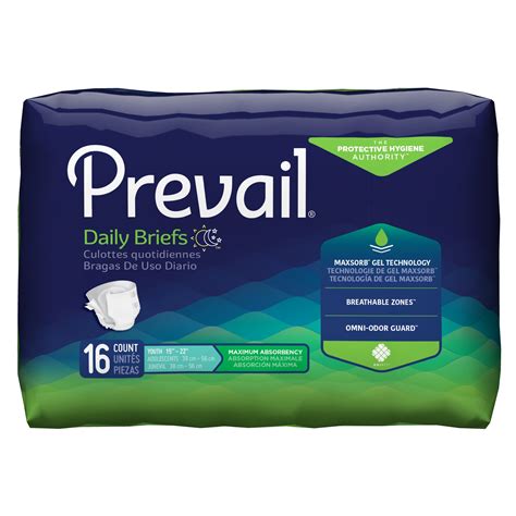 Prevail Incontinence Brief Mat Body Shape, PV-015, Maximum, 96 Ct - Walmart.com - Walmart.com