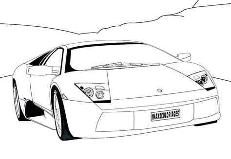 20 Free Lamborghini Coloring Pages Printable