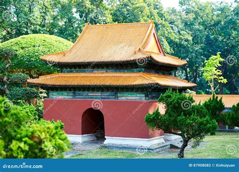 The Confucian temple stock photo. Image of architecture - 87908082