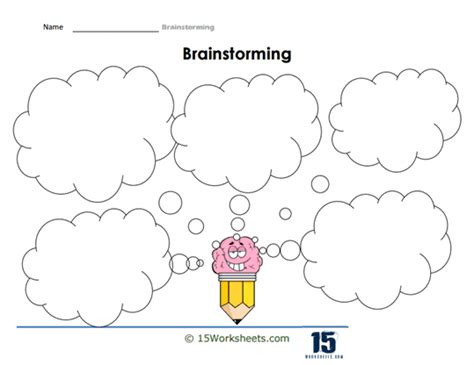 Brainstorming Worksheets - 15 Worksheets.com