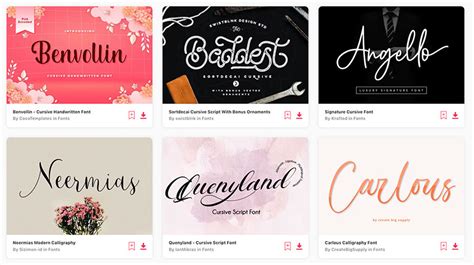 45 Best Cursive Calligraphy Fonts to Download | Envato Tuts+