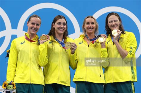 Australian women's Swim 🏊‍♂️ team win 🏆 the Gold Medal 🥇 @ the 2020 Summer Olympics in Tokyo