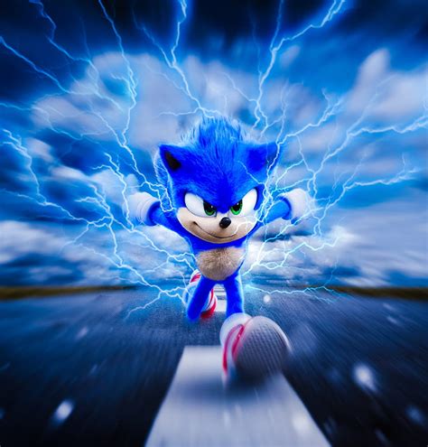 Sonic, anime, cartoon, fast, fastest, lightning, ring, speed, HD phone wallpaper | Peakpx