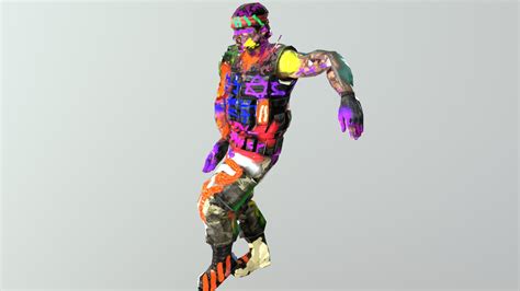 Wave Hip Hop Dance - Terrorist - Download Free 3D model by Pete Jiadong ...