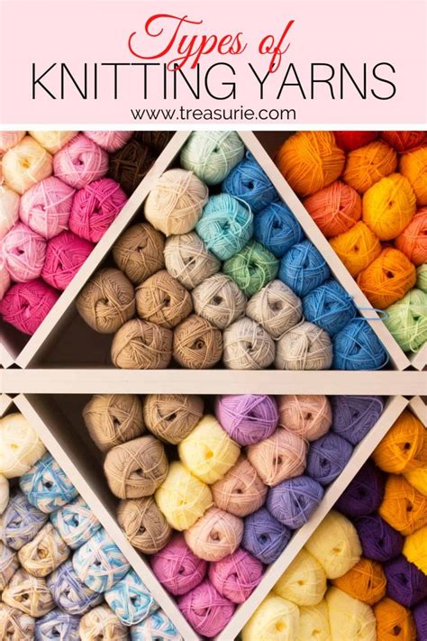 15 Types Of Knitting Yarn & How to Choose the Best | TREASURIE