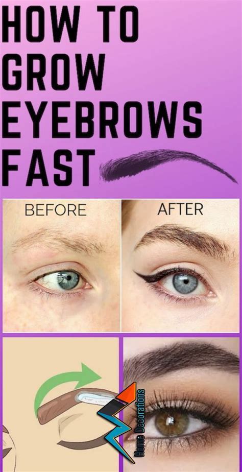 Grow Your Eyebrow Hair Grow Your Eyebrow Hair | How to grow eyebrows, Grow eyebrows faster, Eyebrows