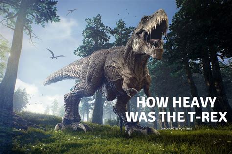 How Heavy Was The T-Rex - Dinosaur Facts For Kids