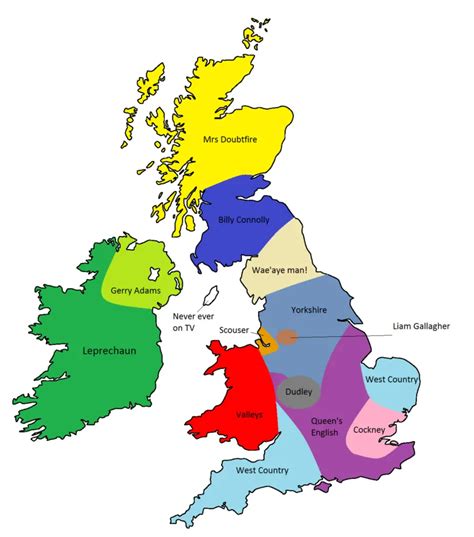 british-isles-english-dialects - Vivid Maps