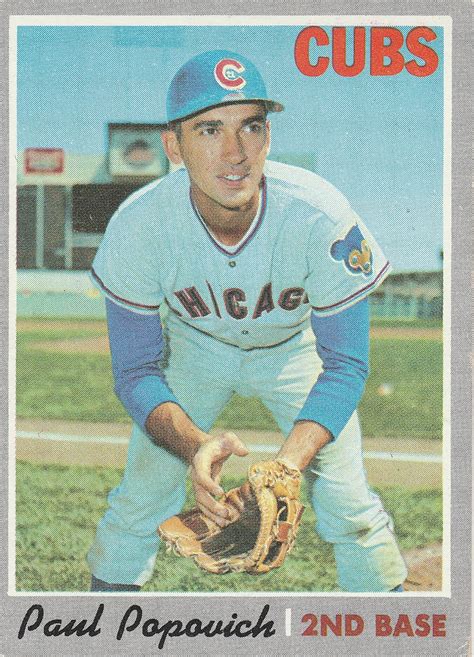 1970 Topps Baseball: Paul Popovich (#258)